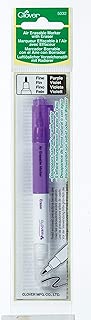 CLOVER 5032 Purple Fine Air Erasable Marker with Eraser - coolthings.us
