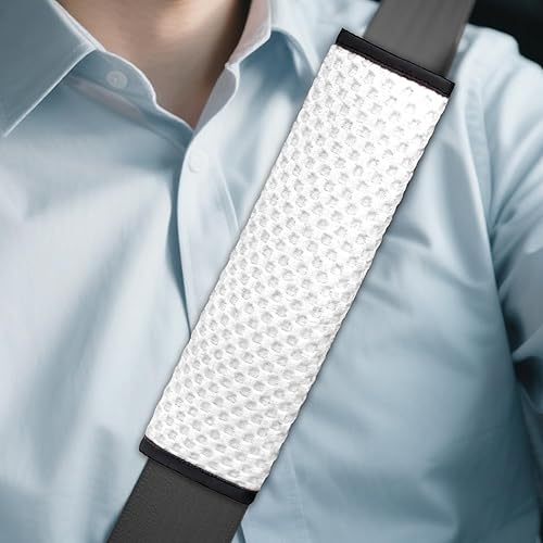 Vista 27 de 2 fundas para cinturón de seguridad de automóvil, almohadillas suaves para cinturón de seguridad, fundas para el cuello, protector de correa de Verde