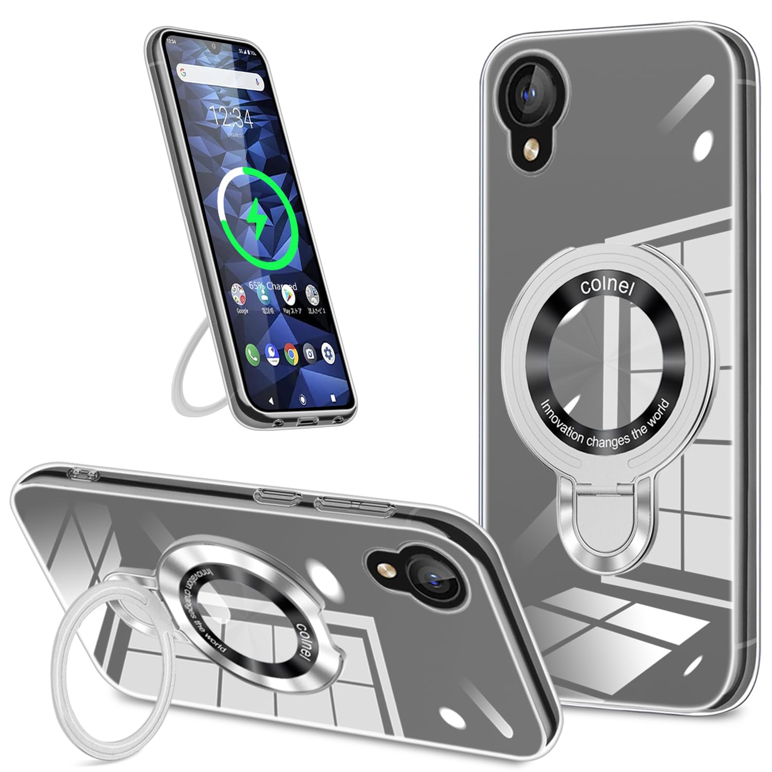 Amazon.co.jp: Kyocera DIGNO BX2 ケースクリア tpu MagSafe対応