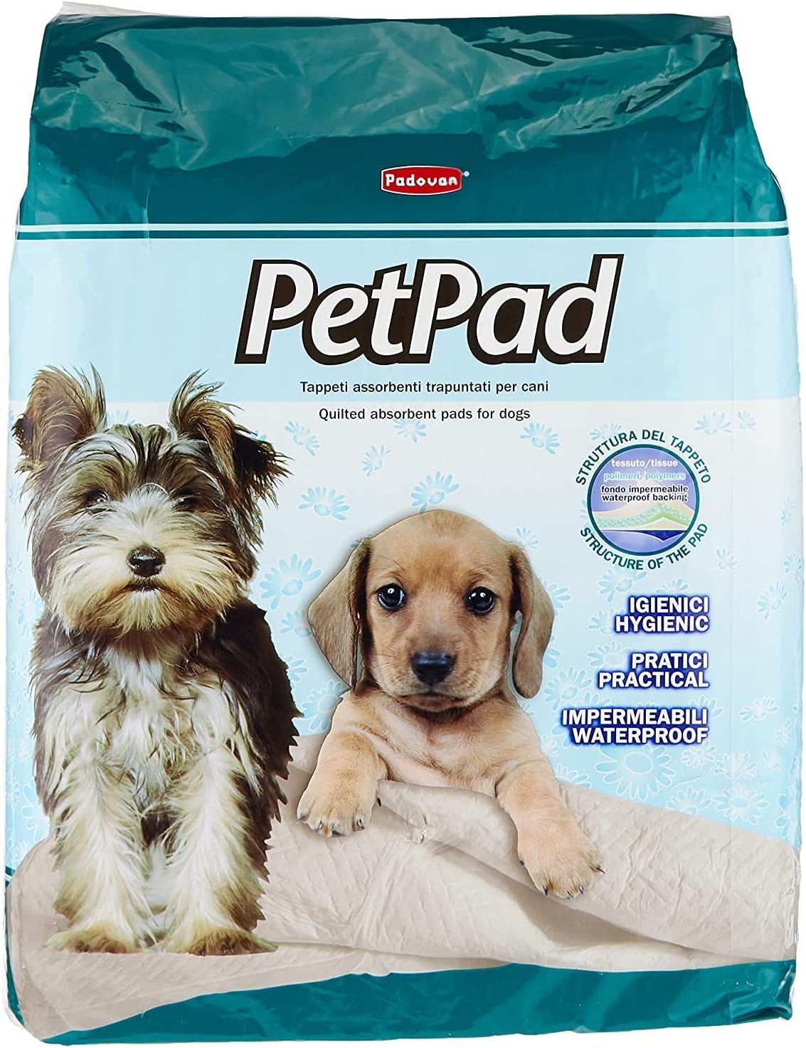 PADOVAN PUPPY TRAINING PADS (40 PC) 60X60 CM