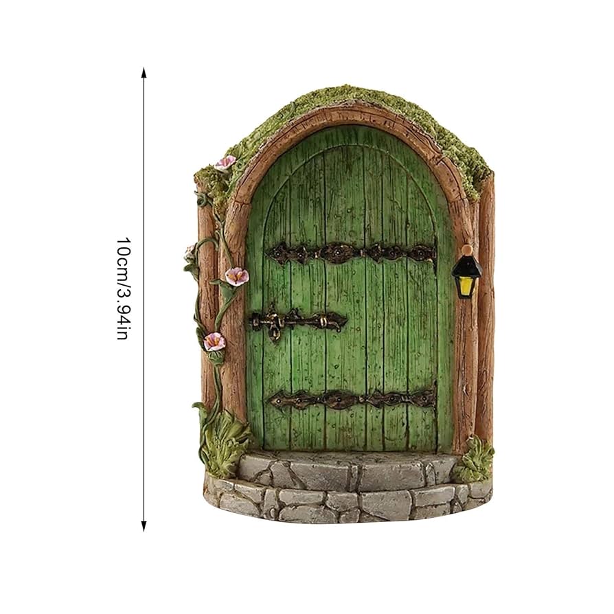 ドールハウス　丸いドアのガーデン ドールハウス 丸いドアのガーデン