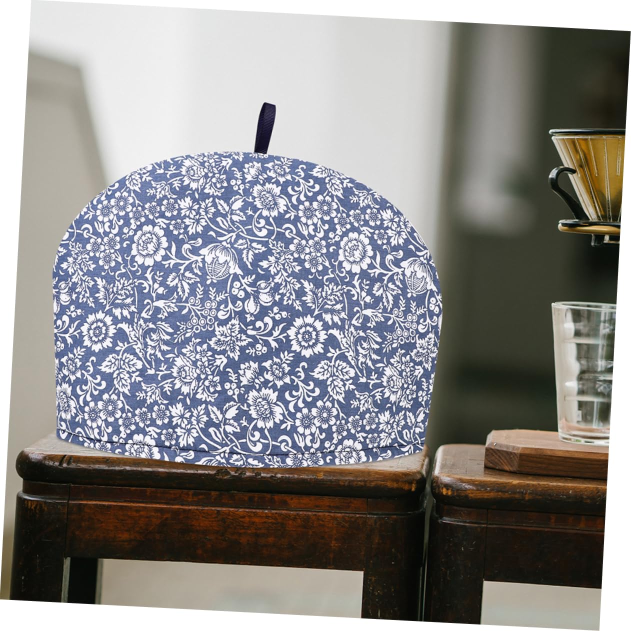 PRETYZOOM 4 Pièces D' De Théière Bouilloire Théière Anti-brûlure Confortable Théière Décorative Thé d'impression Confortable Pot Confortable Thé Cosy Coton