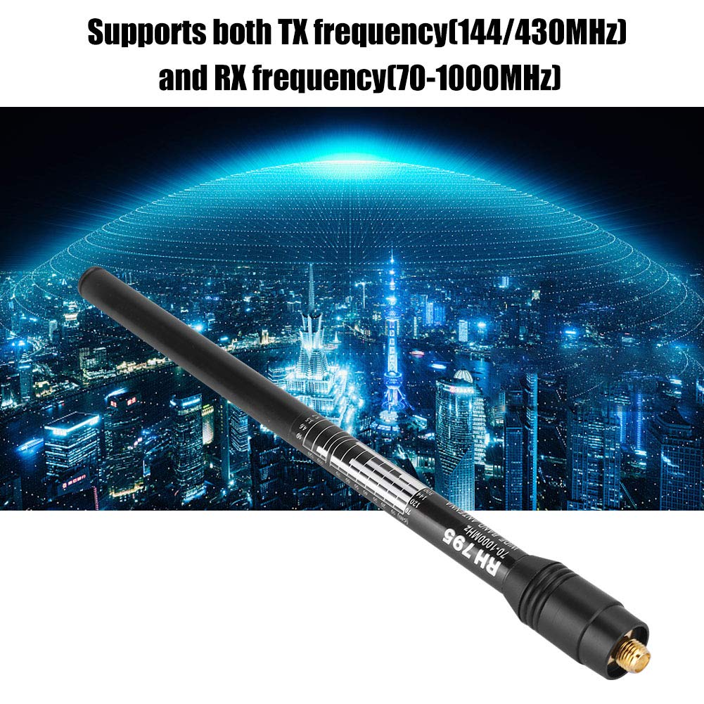 RH795 Antenna telescopica 70-1000MHz 10W SMA-J HT scanner