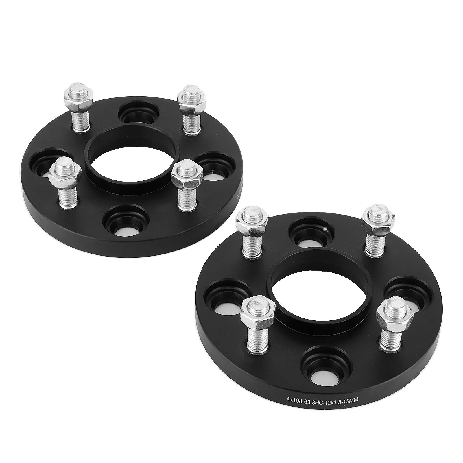 Spurverbreiterung, für Focus Mondeo RS ST 2-teiliger Nabenzentrierradadapter 4 X 108 Mm PCD 63,3 Mm Bohrung