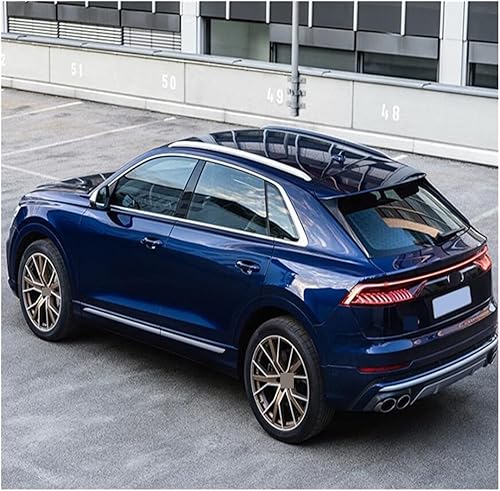 Miniatura 4 de Roof Rack Compatible with Audi Q8 SQ8 RSQ8 2019 2020 2021+ Aluminum Alloy Rails Bar Luggage Carrier Bars Top Bar Racks Rail Boxes