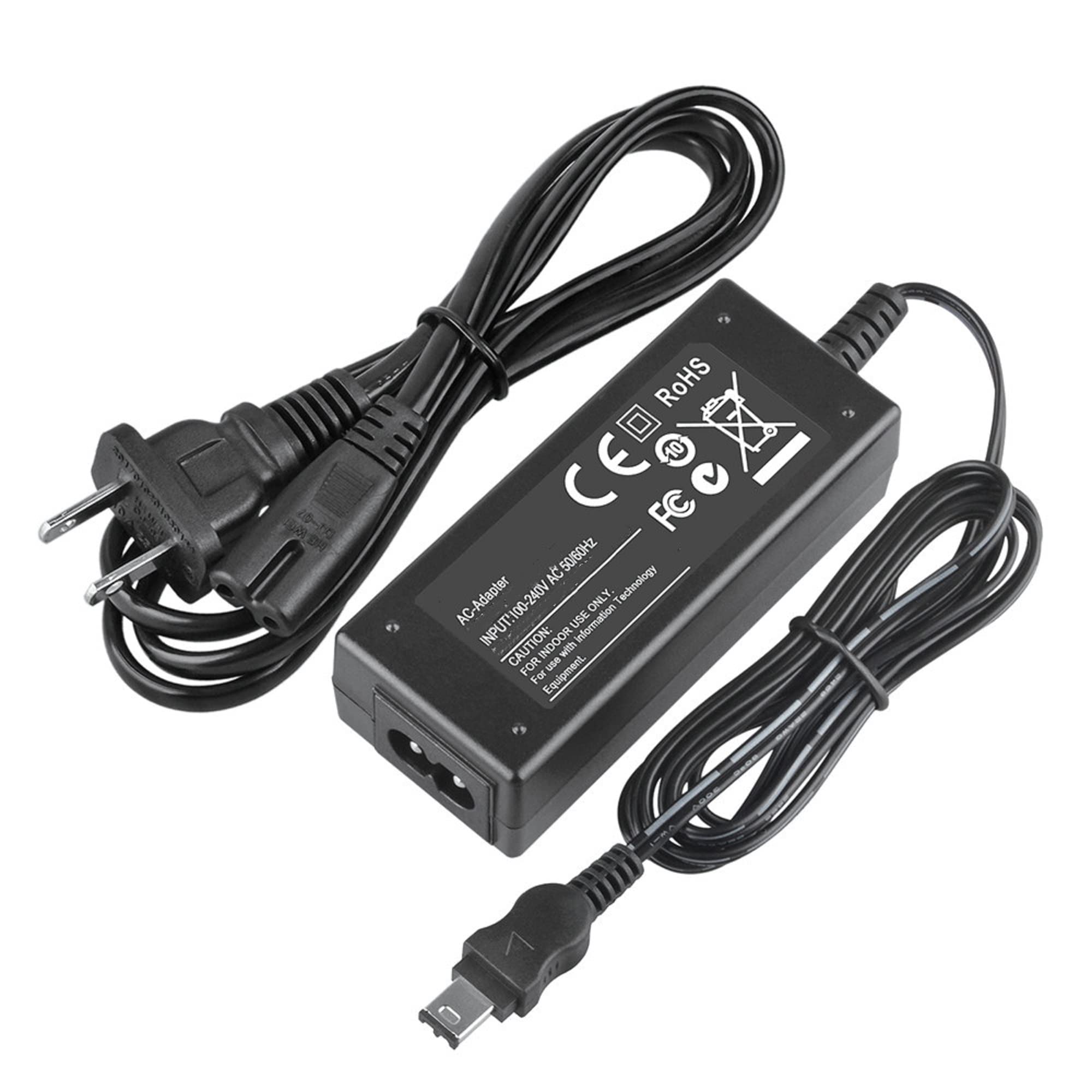 Digipartspower AC Adapter Charger for Sony Handycam DCR-TRV33 Camcorder Power Supply Mains Cord