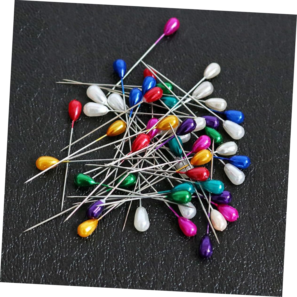 NUOBESTY Juego De 3 Piezas De Herramientas Esenciales para Costura Y Manualidades con Forma De Lágrima Planas Rectas Y Fáciles De Usar 288 Unidades X 3