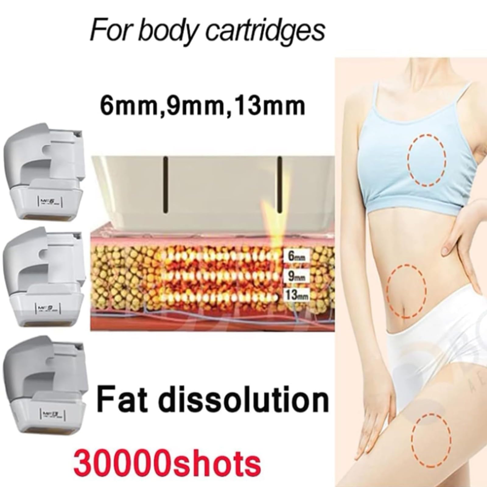 Macchina Focalizzata Sull'intensità Anti-Età Per Rassodare La Pelle 7D Hifu Con 2 Maniglie, Macchina Antirughe Per Occhi Per Lifting Facciale 7D Hifu Macchina Per La Bellezza Della Forma Di Perdita