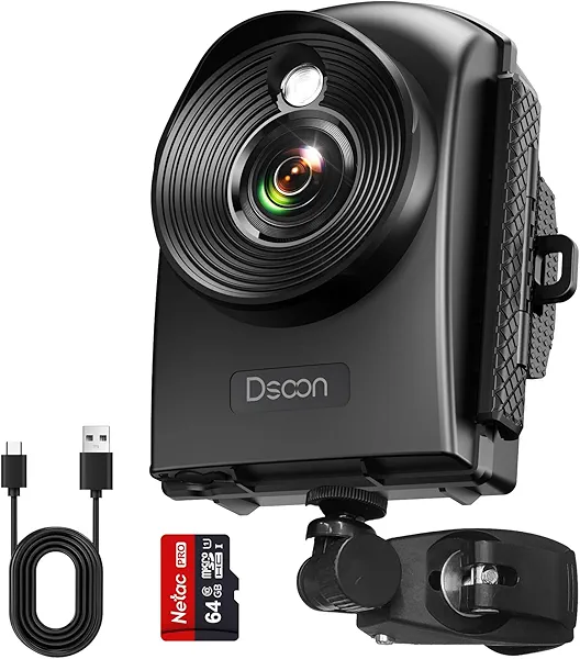 Dsoon Time Lapse Camera,1080P FHD Timelapse Camera Outdoor Construction Recording,180-Days Standby,110° Wide Angle & 2.4" LCD Screen,IP66 Waterproof,Multiple Modes,Includes 64GB TF Card