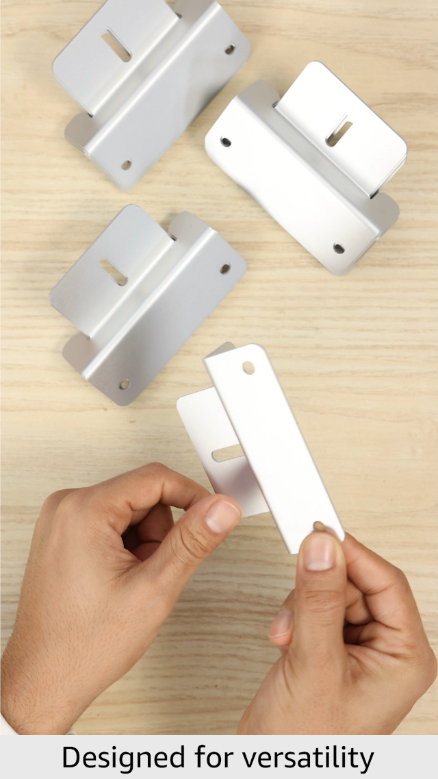 Amazon.com: Renogy 4 Sets of Solar Panel Mounting Z Brackets