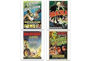 Horror Movie Posters - Fang-tastic Wall Decor for Film Buffs