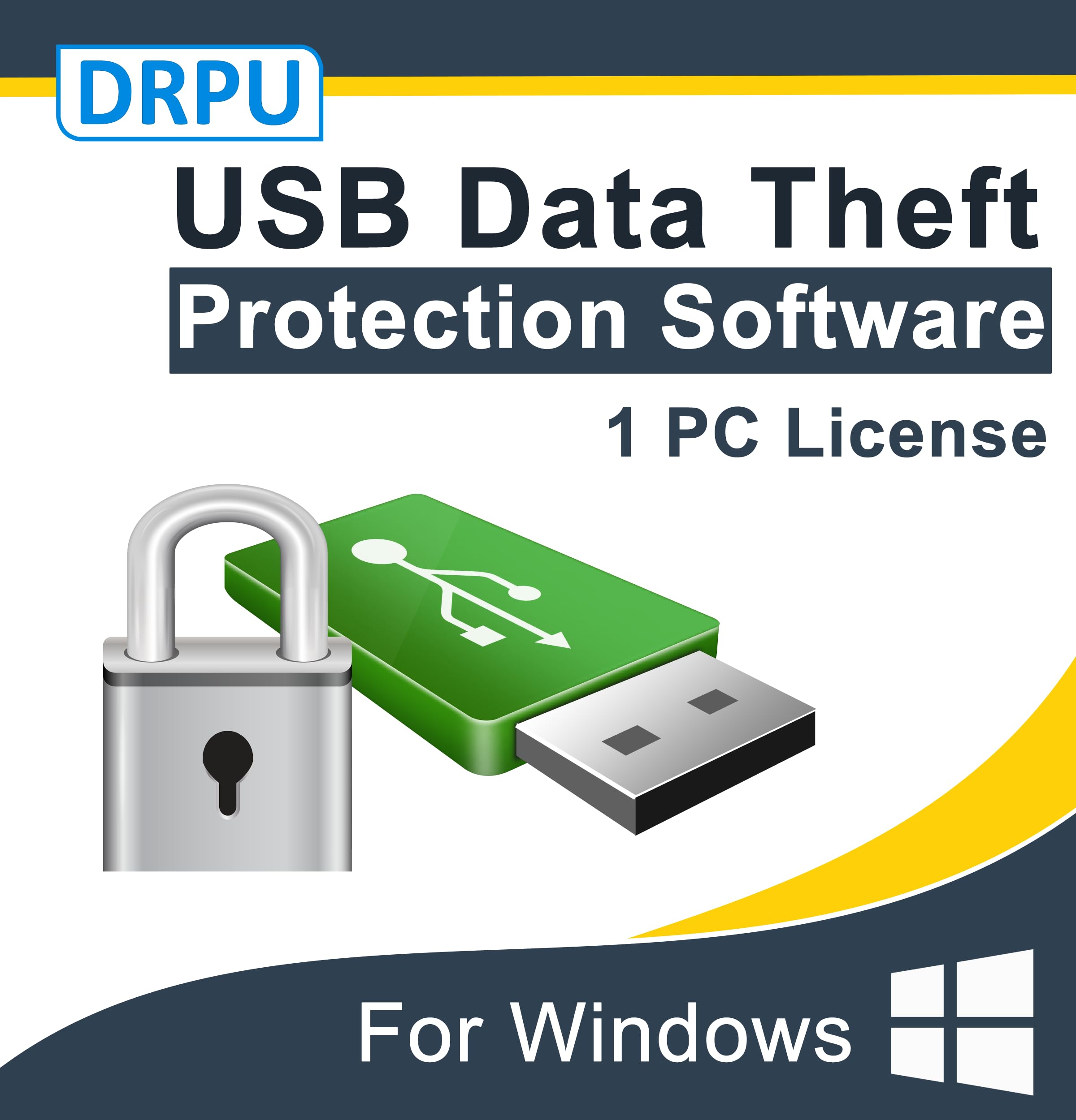 DRPU USB Data Theft Protection Software ( 1 PC LICENSE ), Software Download License Card, Compatible with Windows-image-12