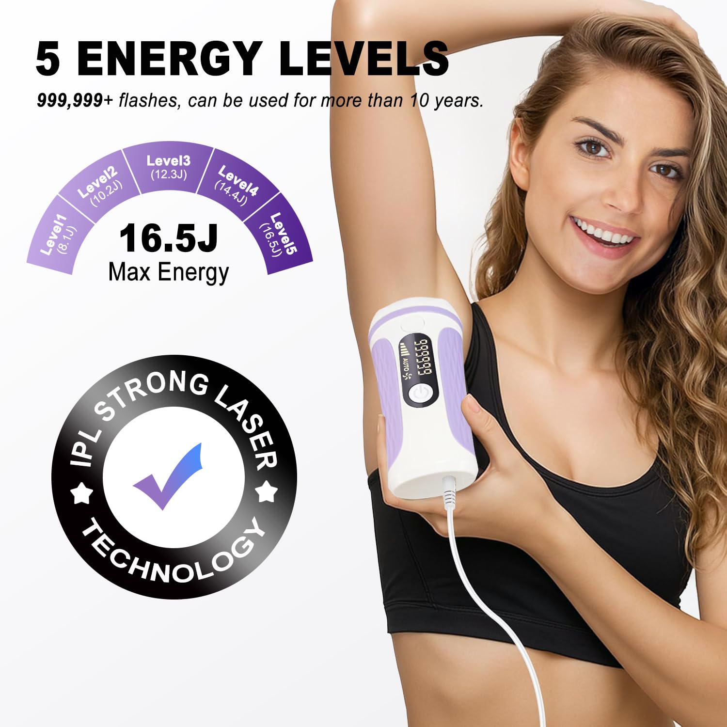 Amazon.com: IPL Laser Hair Removal Device Permanent for Women