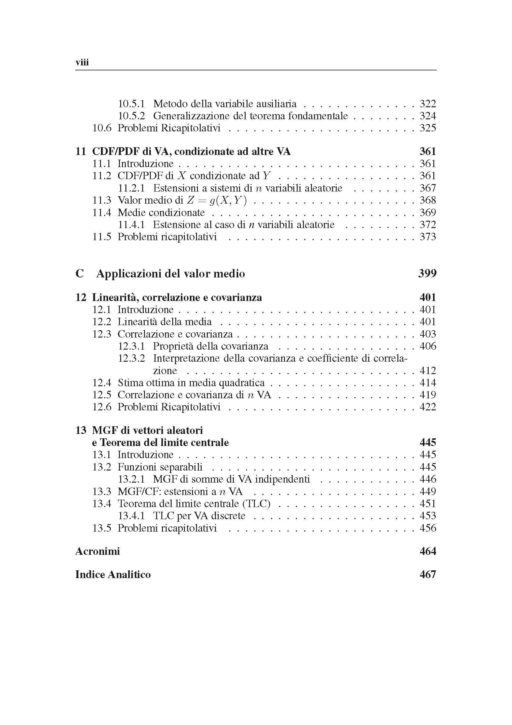 Introduzione a Teoria della Probabilità e Variabili Aleatorie