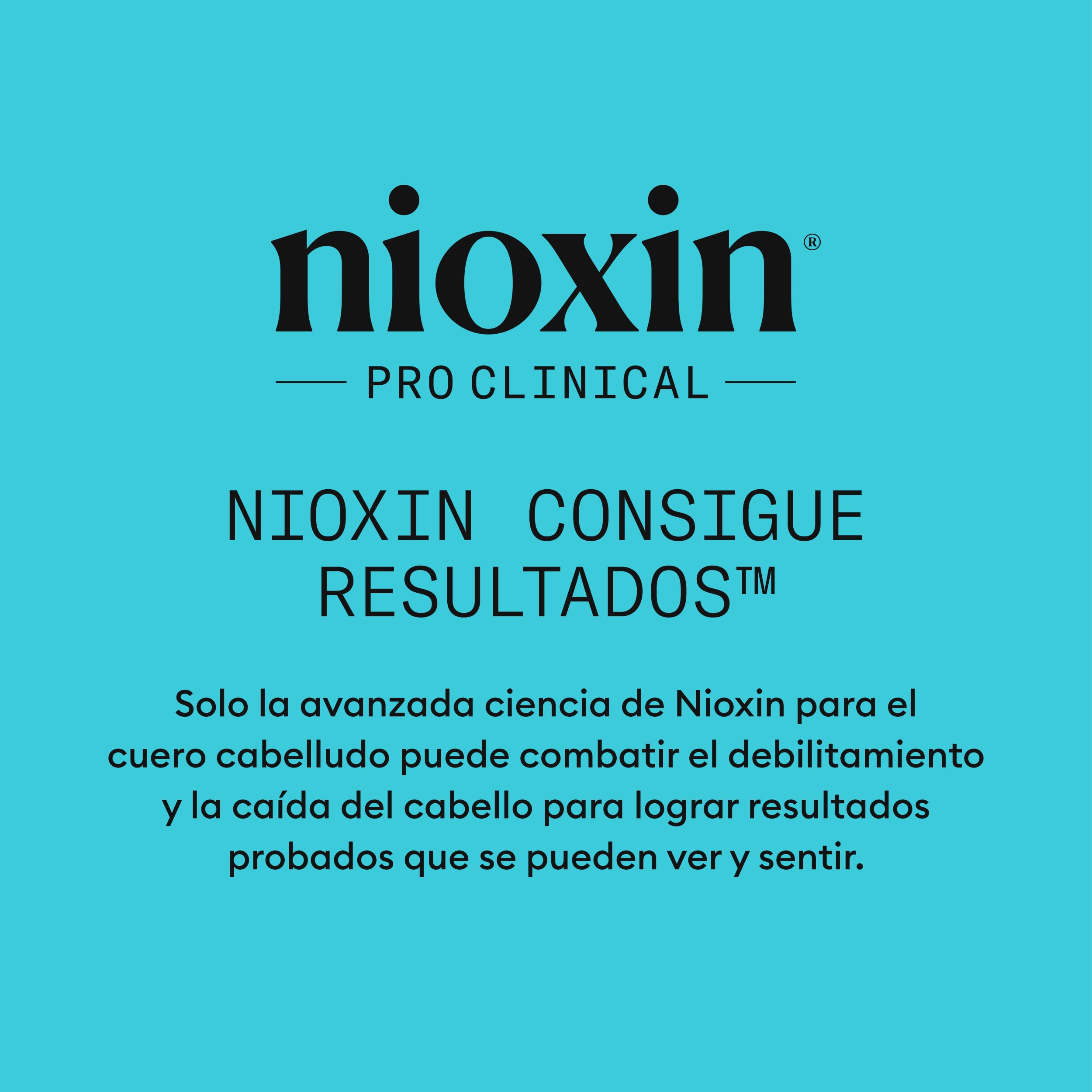 Nioxin Sistema 3 Champú Acondicionador Tratamiento Cabello Teñido Dañado Debilitamiento Leve