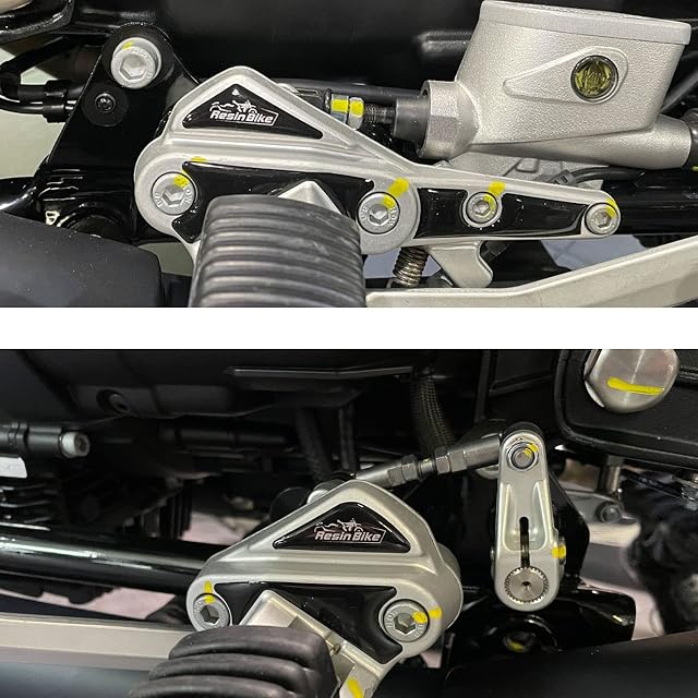 3D BEAT HEEL STICKERS COMPATIBLE WITH MOTO GUZZI V7 850 2021 METAL