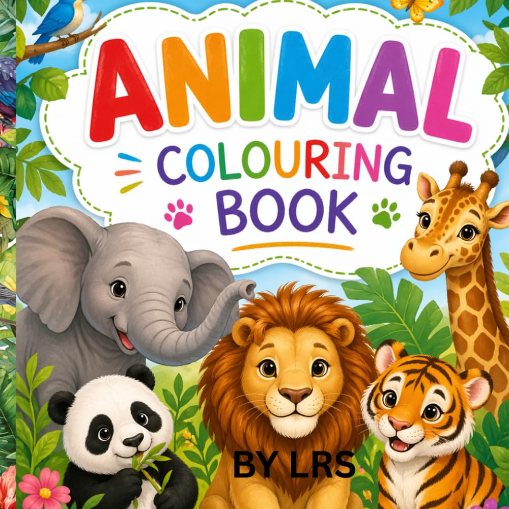 Animal Colouring book: For kids