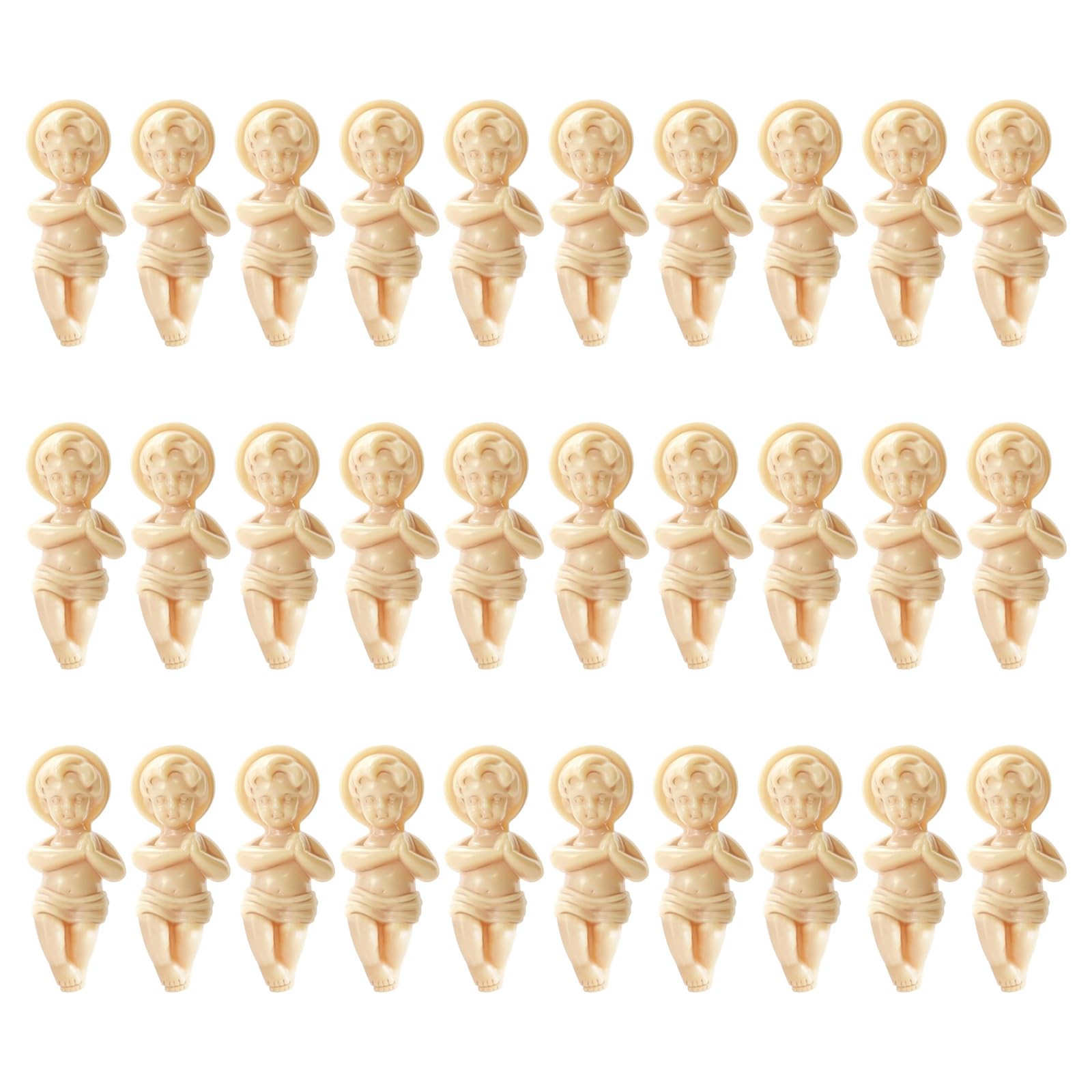 Oxxggkao 30Pcs Baubles for Tabletop Shelf Festival Giving Religious Gifts