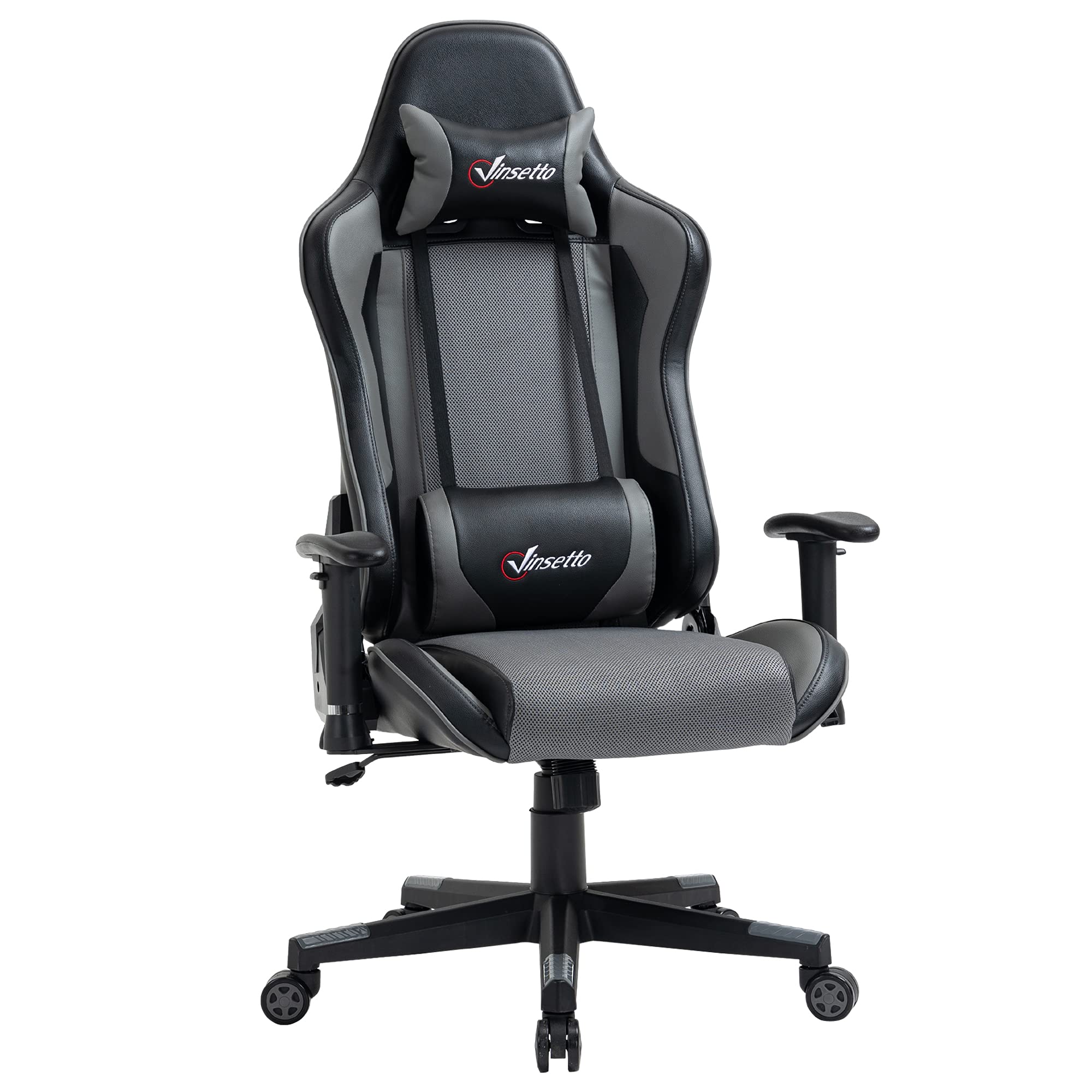 Buy Vinsetto Gaming Chair Racing Style Ergonomic Office Chair High Back