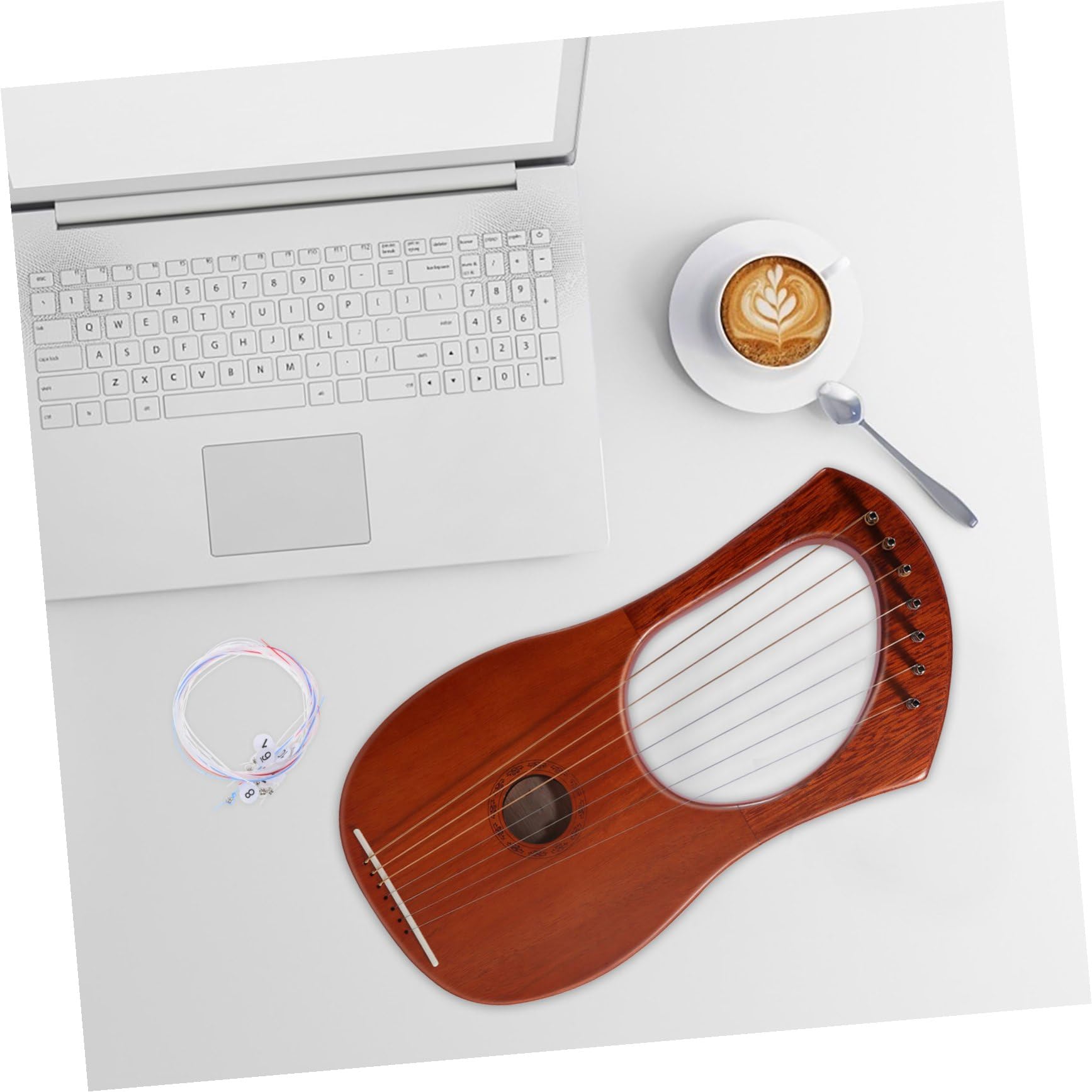 BESTonZON 5juegos Cuerdas De Arpa De Nylon Para Reemplazo De Cuerdas Prácticas y Duraderas Accesorios Para Instrumentos Musicales Para Aprendices y Músicos