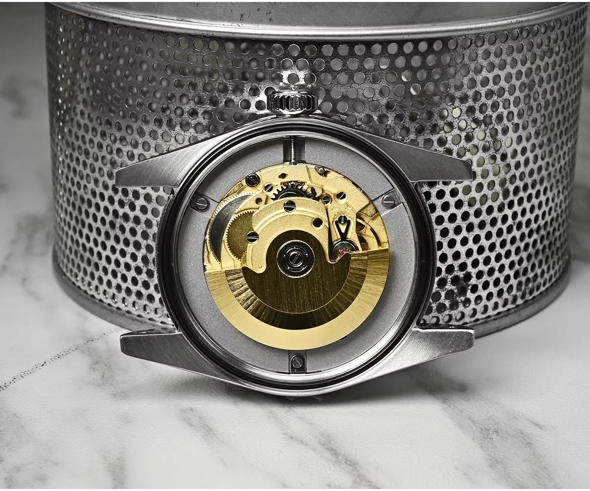 San Martin SN0054F GMT Reloj automático, 38,3 mm, cristal de zafiro
