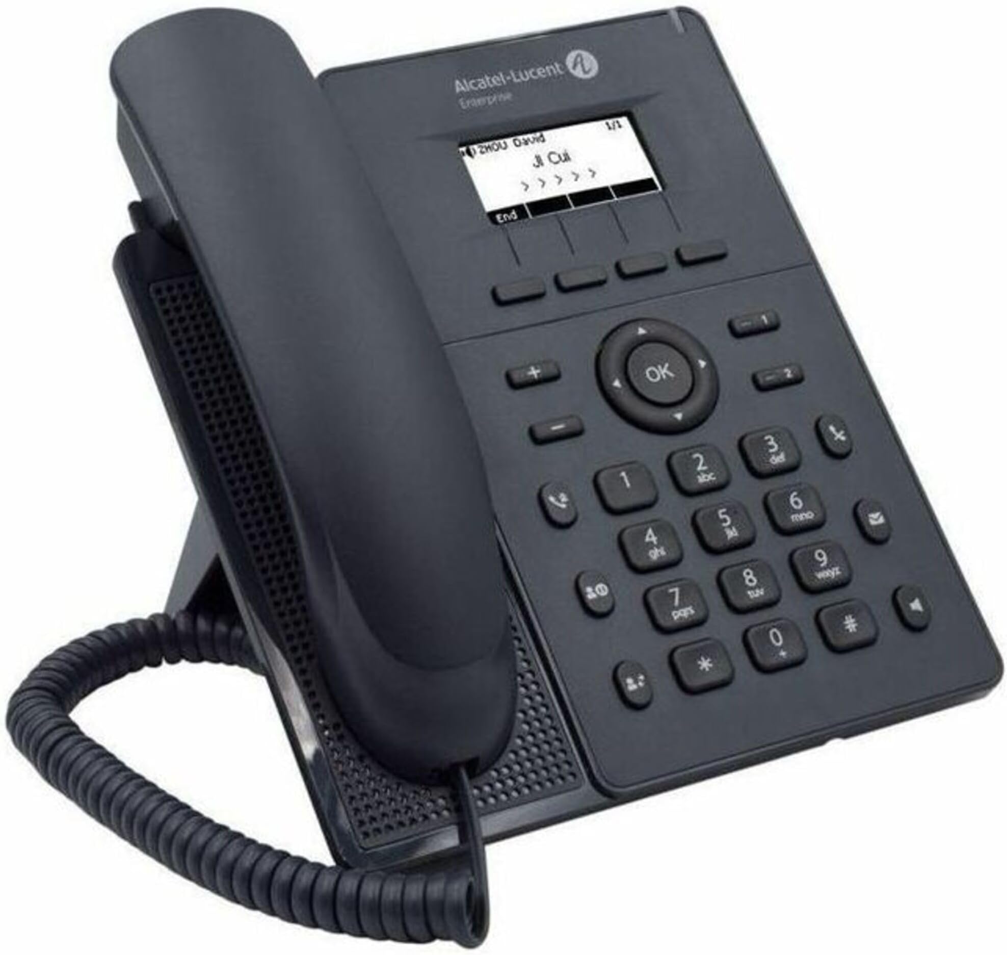 Alcatel-Lucent H2/H2P Entry-Level Business IP Phone for Moderate-to-Active USE of VOIP Calls, Ideal for Call Centers, Public UTILITIES and Business Offices