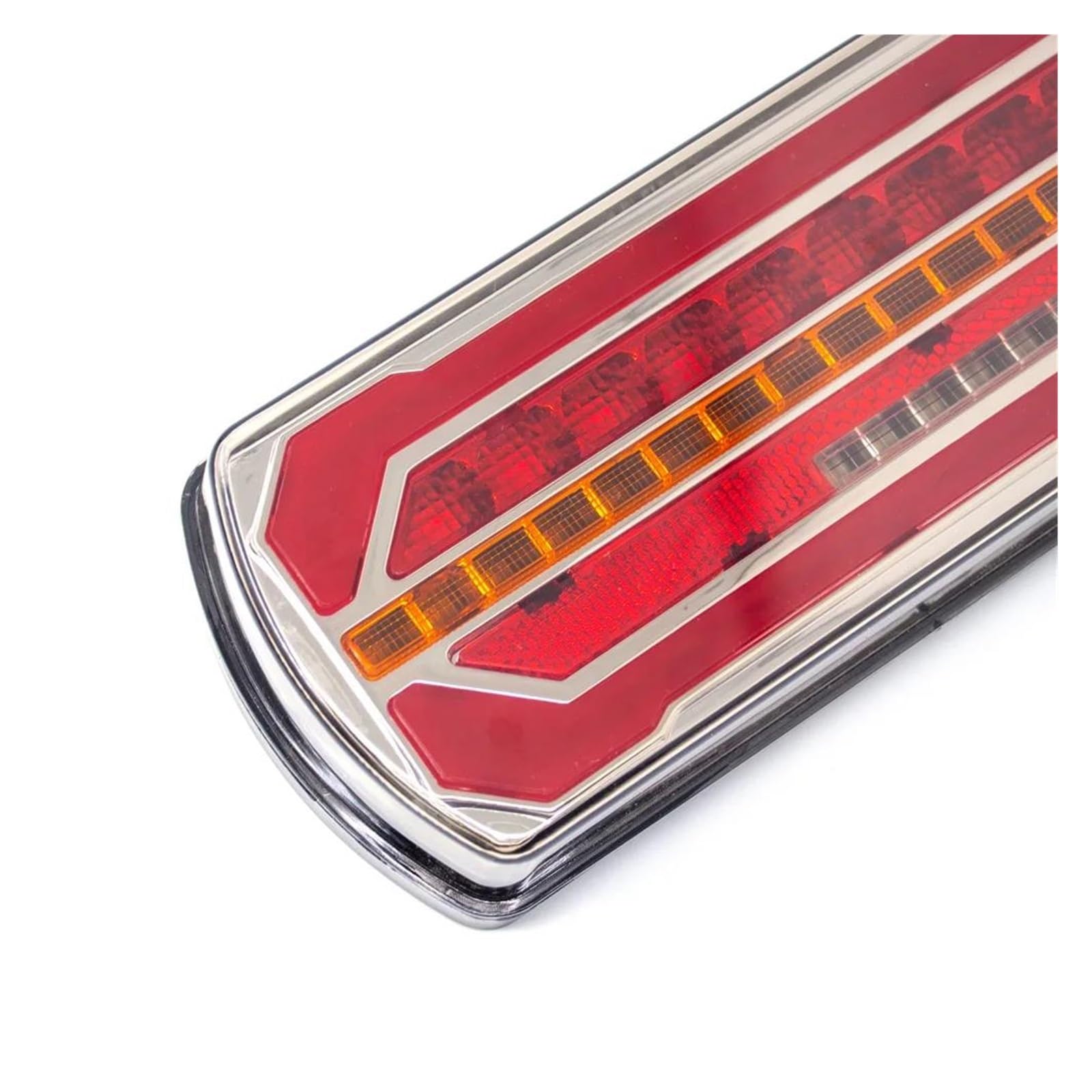 Genérico Piloto Trasero 2 uds 12V 24V luz trasera camión freno parada indicador lámpara señal giro para remolque Reflector impermeable reverso Luces Traseras