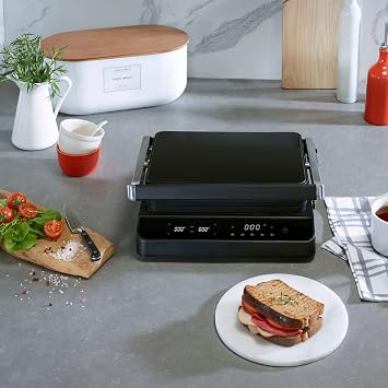 Dexart GT52C SmartControl Digital Grill Toaster, Black
