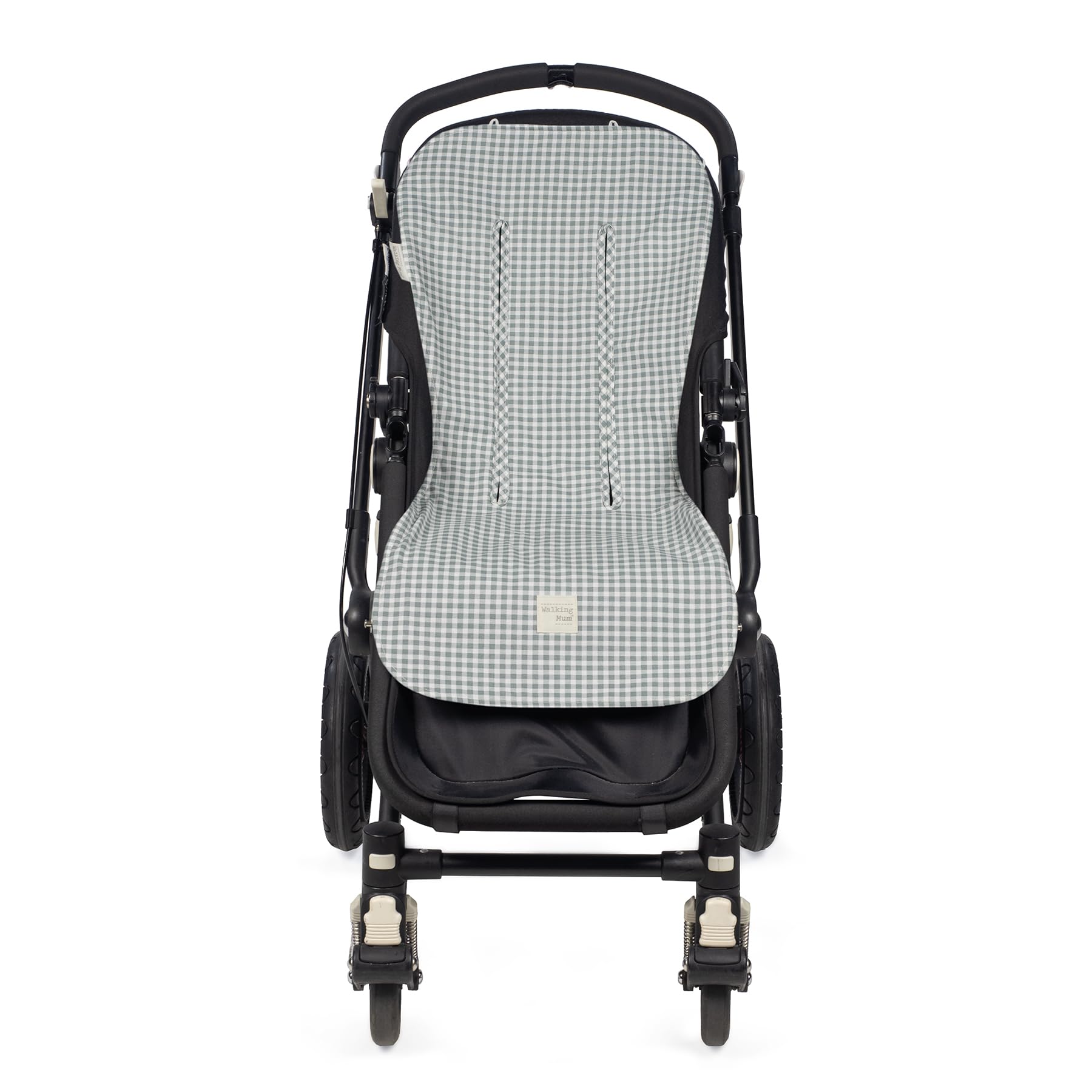 Walking Mum Funda colchoneta Vichy (Verde)