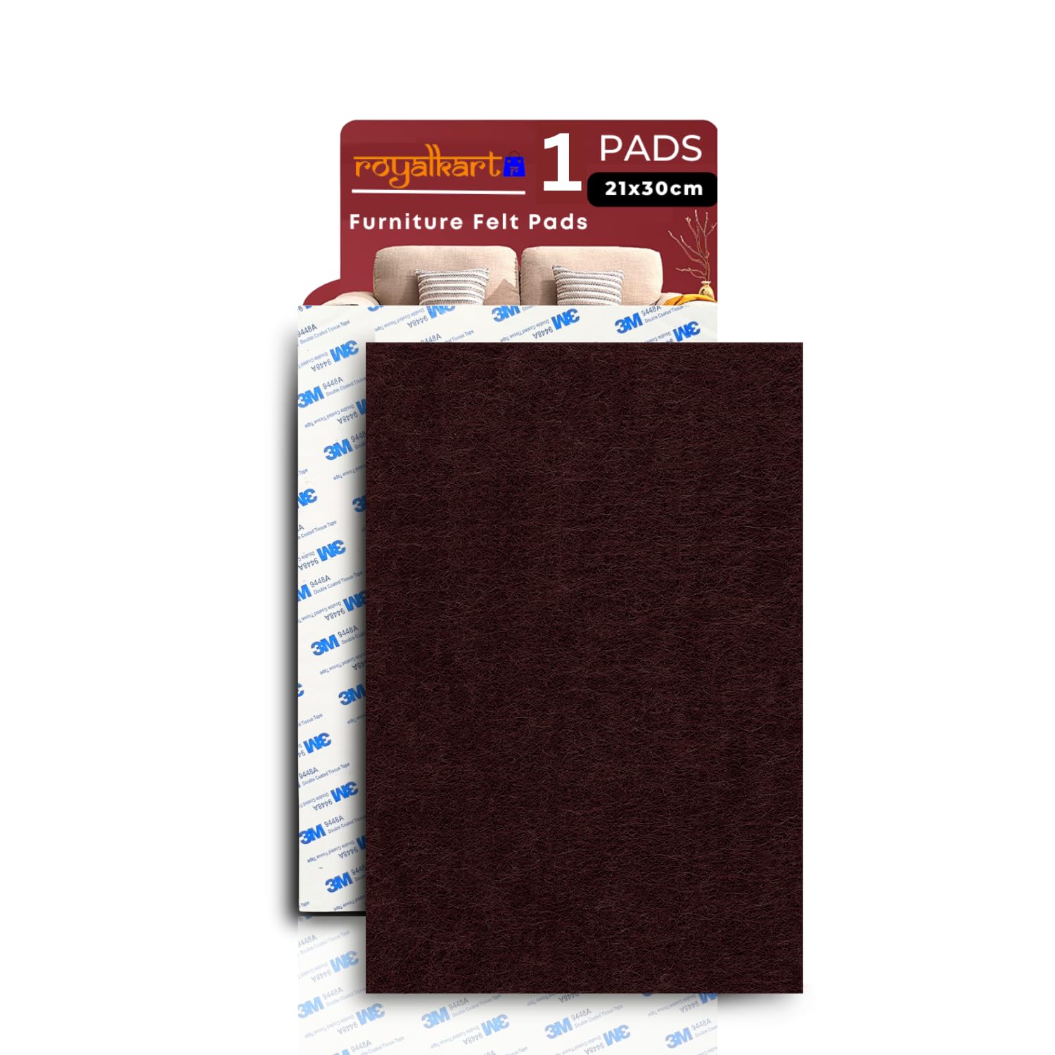 See full amazon price history chart for Royalkart Furniture Felt Pads, Non-Slip Self 3M Adhesive Cuttable Felt Heavy Duty Felt Strip for Protecting Hardwood Floors Chair Wall Protector(Pack-1) Royalkart Furniture Felt Pads, Non-Slip Self 3M Adhesive Cuttable Felt Heavy Duty Felt Strip for Protecting Hardwood Floors Chair Wall Protector(Pack-1) (B0B17T2GDS) Amazon Price History, Amazon Price Tracker