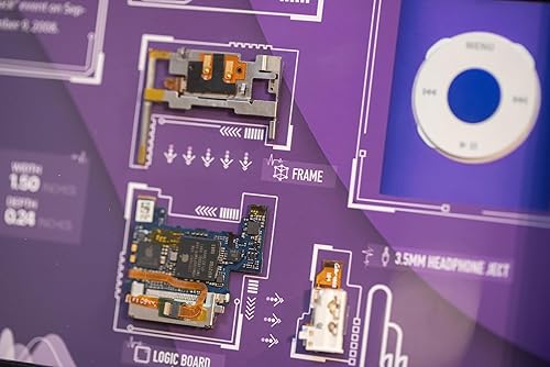 Miniatura 5 de Disassembled iPod Nano 4th Generation Art With Frame, Deconstructed iPod Nano 4 Teardown, Apple Fan Gift, Cool Wall Decor, Unique Home Decor
