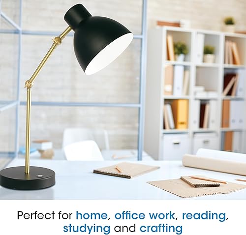 Miniatura 6 de OttLite Adapt - Lámpara LED de escritorio con puerto USB, oficina, dormitorio, manualidades, lectura