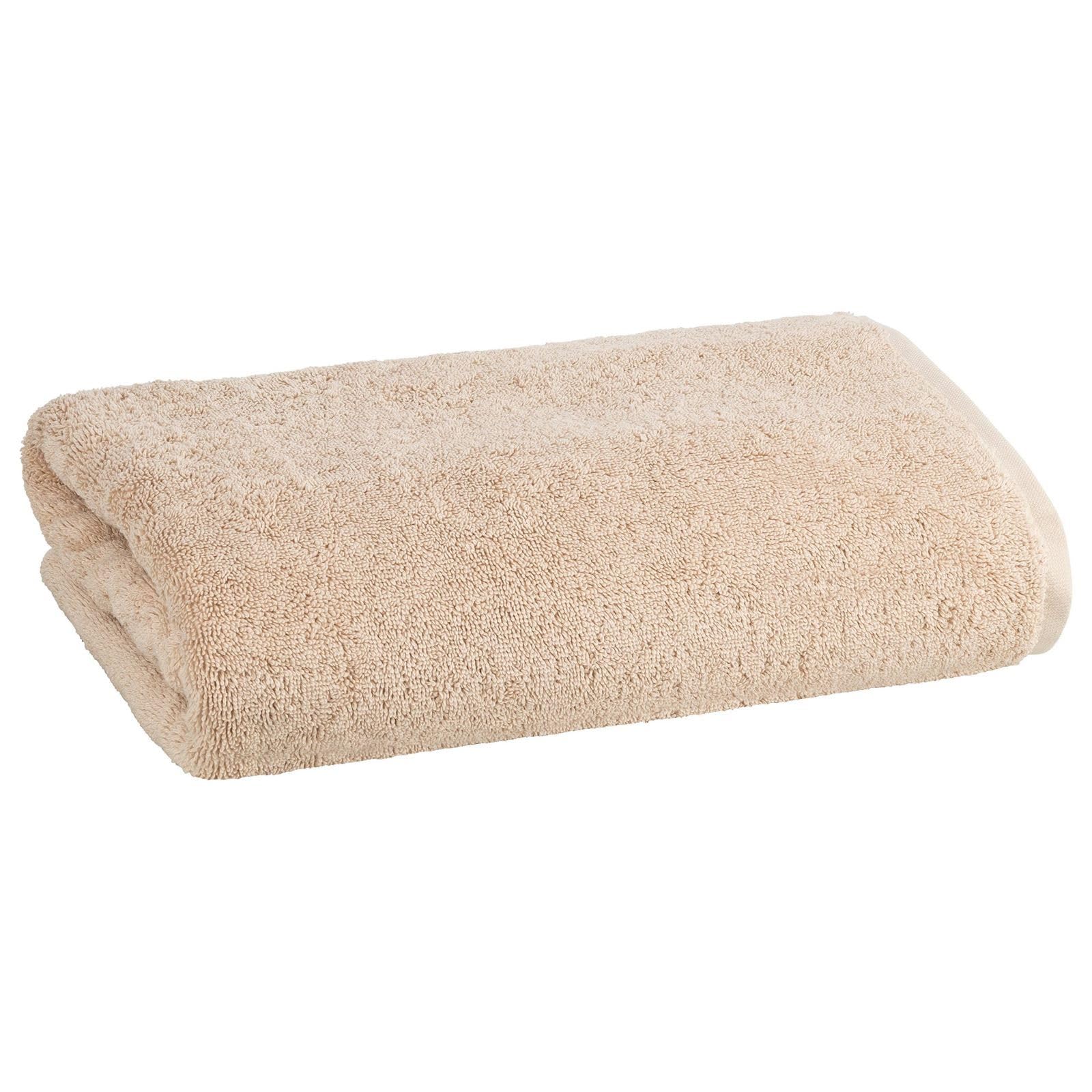 Toalla de serie Luxury Line 630 g/m², 100 % algodón, arena, Saunatuch XXL 90x220