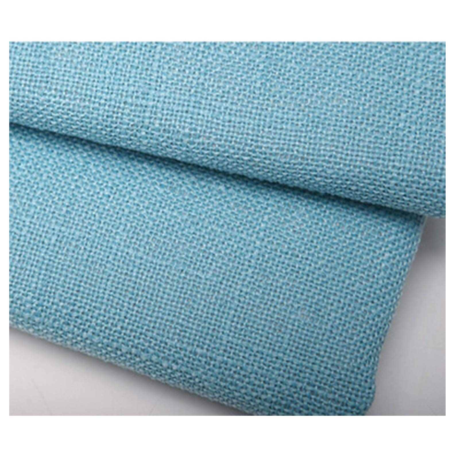 Tessuto di Lino Naturale Lino Stoffa per Realizzare lavori di Cucito, Artigianato,Sartoria,Tende,Patchwork,Abbigliamento Tessuto a metraggio per Tende