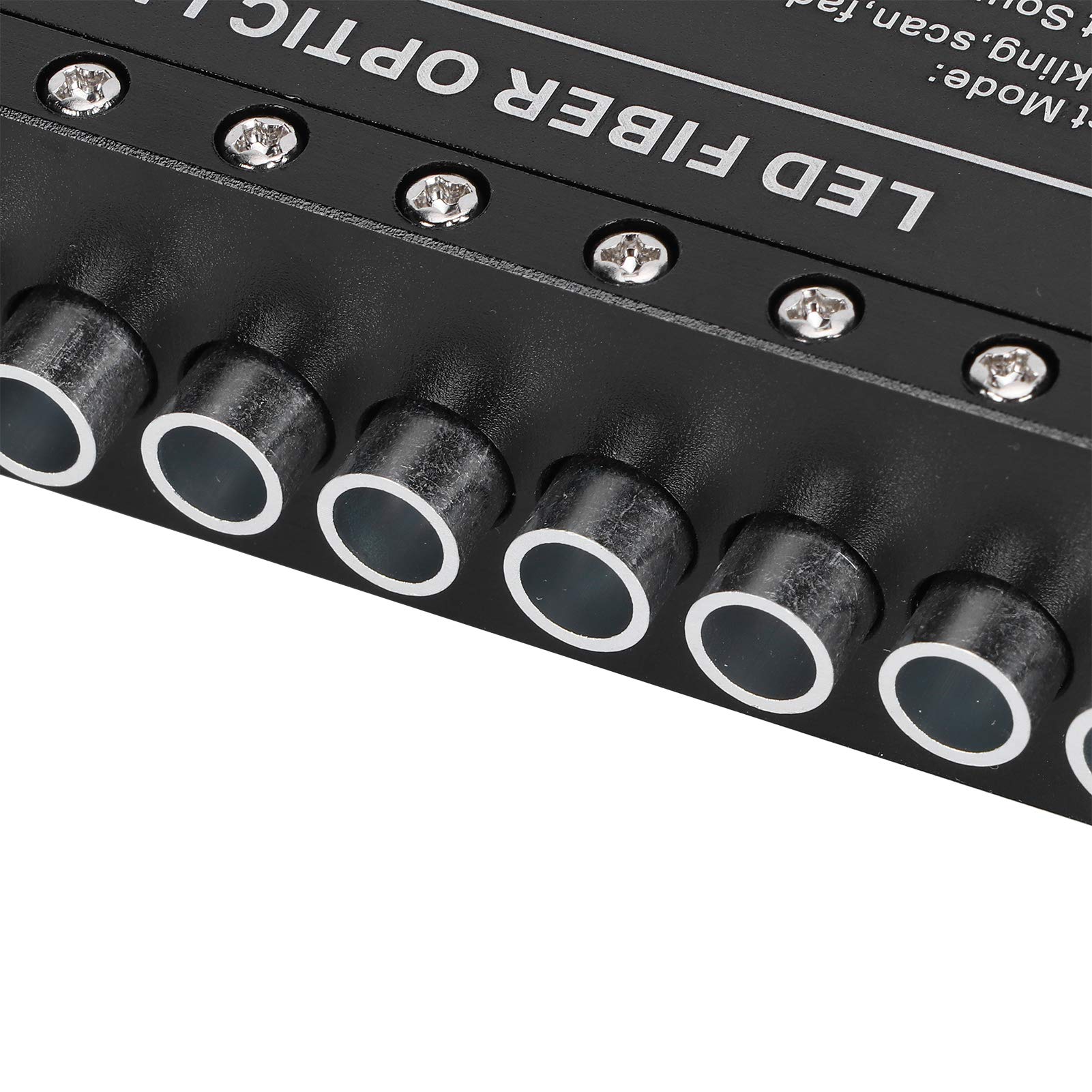 Lumière à Fibre Optique LED 10 Trous Esthétique avec 20 Effets D'éclairage Décoration de Plafond Automobile pour la Maison DC12V Source de Lumière LED Éclairage à Distance