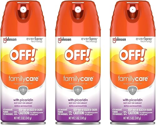 OFF! Family Care - Aerosol de picaridina, 5 onzas (paquete de 3)