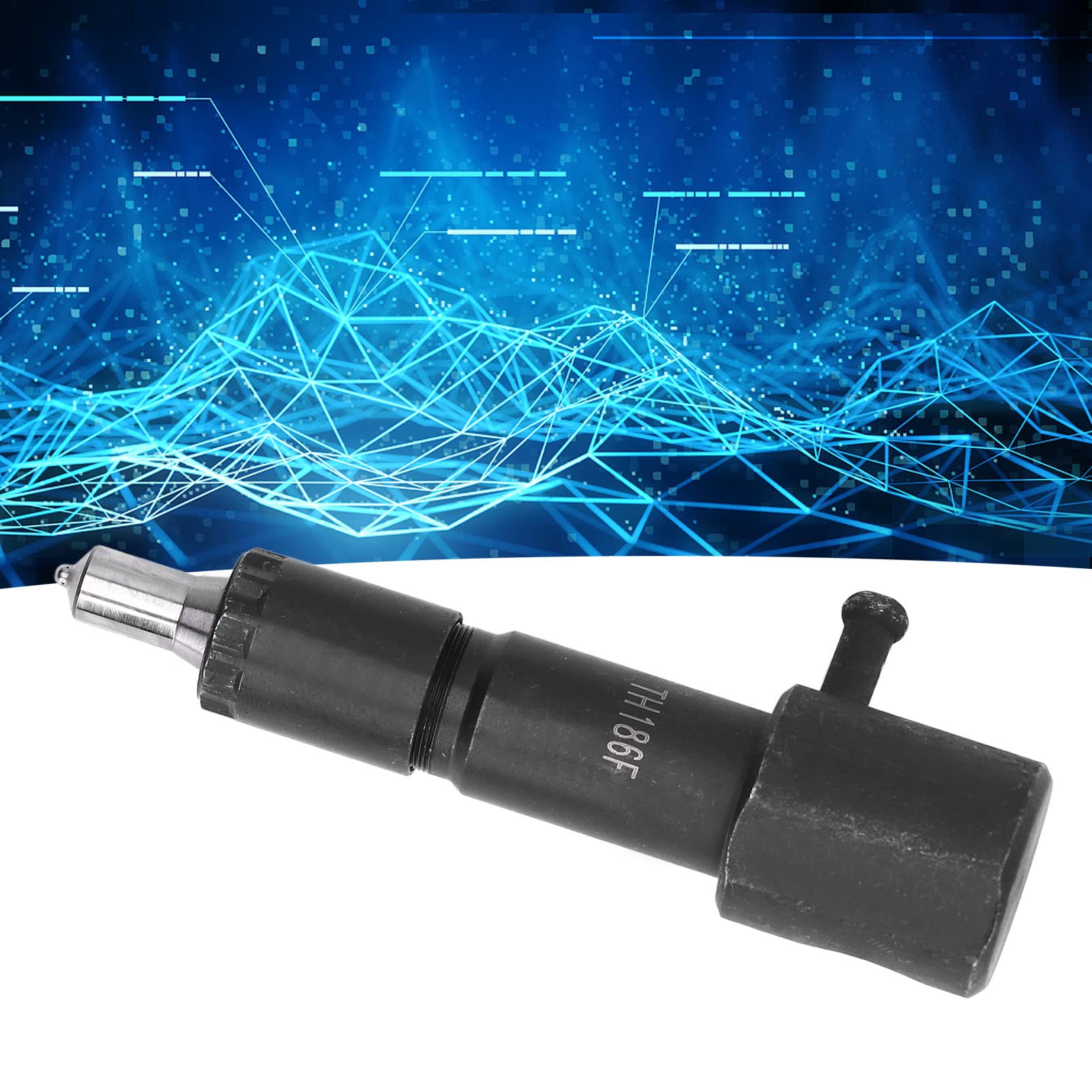 Injecteur de Carburant, Ensemble d'Injecteur de Carburant 5 KW pour KAMA en Acier Robuste, Facile à Transporter avec Capuchon de Protection, adapté pour Mini Motoculteur,