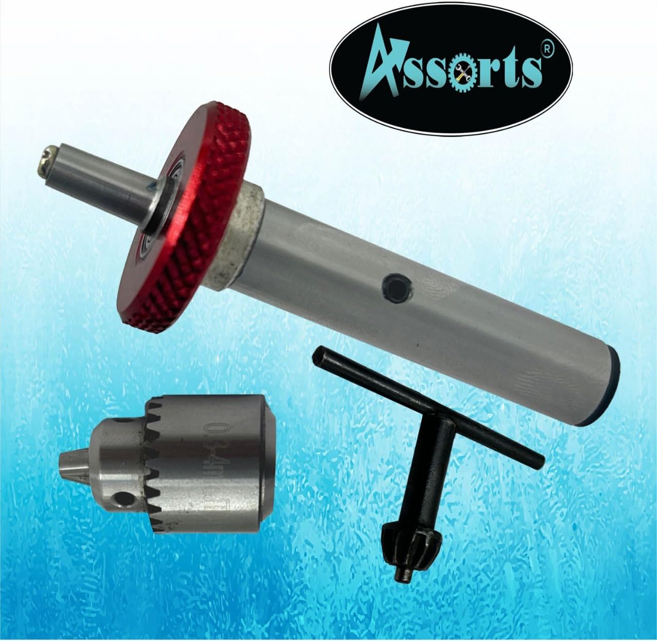 Micro Drill Mill Adaptor with Manual Feed Control – 1/2" Shank, JT0 Taper to Drill Chuck Mount – Reduces Drill Breakage