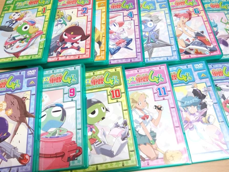 劇場版　ケロロ軍曹　dvd 4枚セット Amazon.co.jp: 国内正規品 DVD 76枚 ケロロ軍曹(シーズン12345