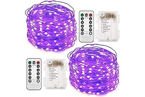 Twinkle Star Purple String Lights Indoor: Illuminate Your Space with Enchanting Ambiance