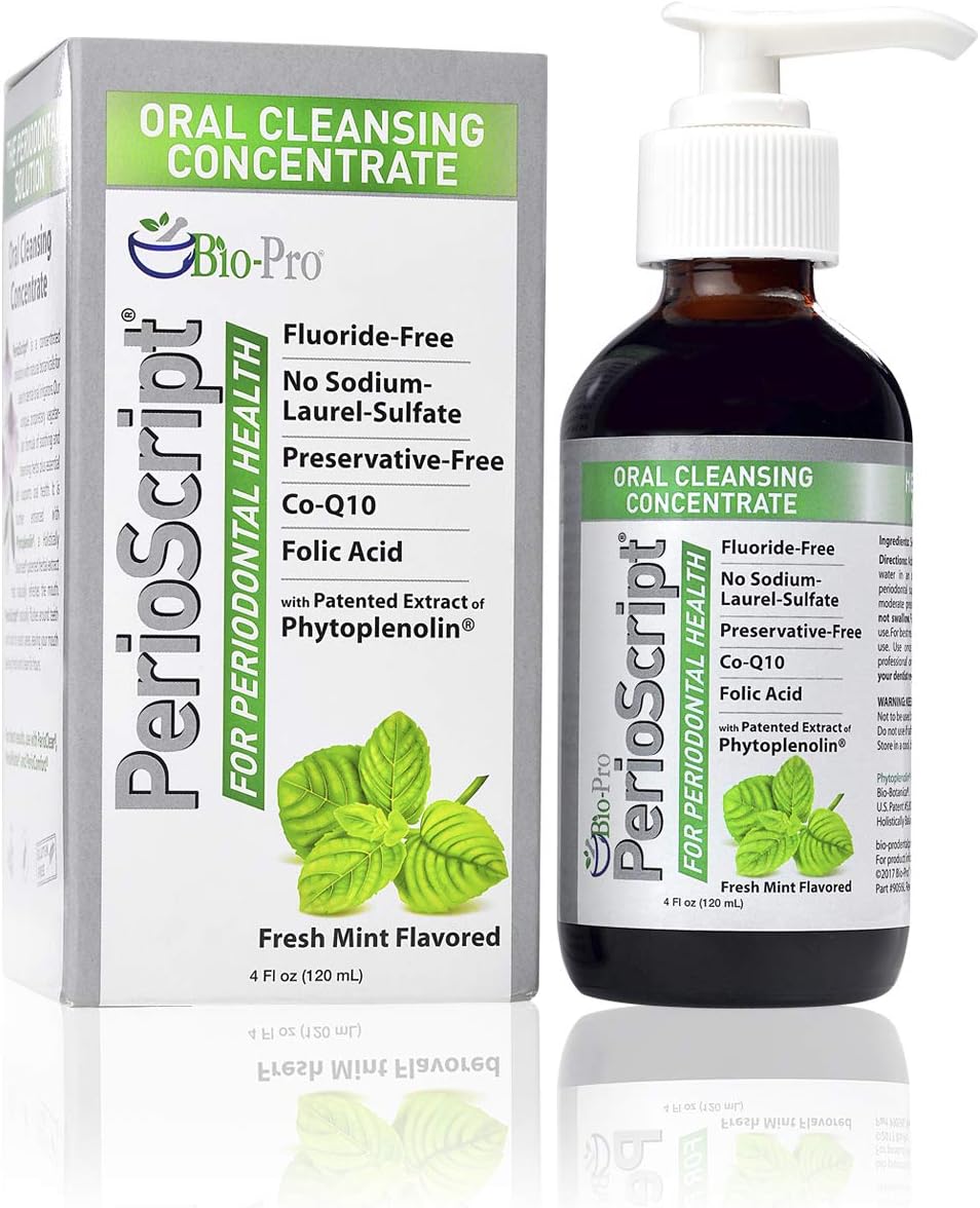 PerioScript® Oral Cleansing Concentrate 4 oz Bottle