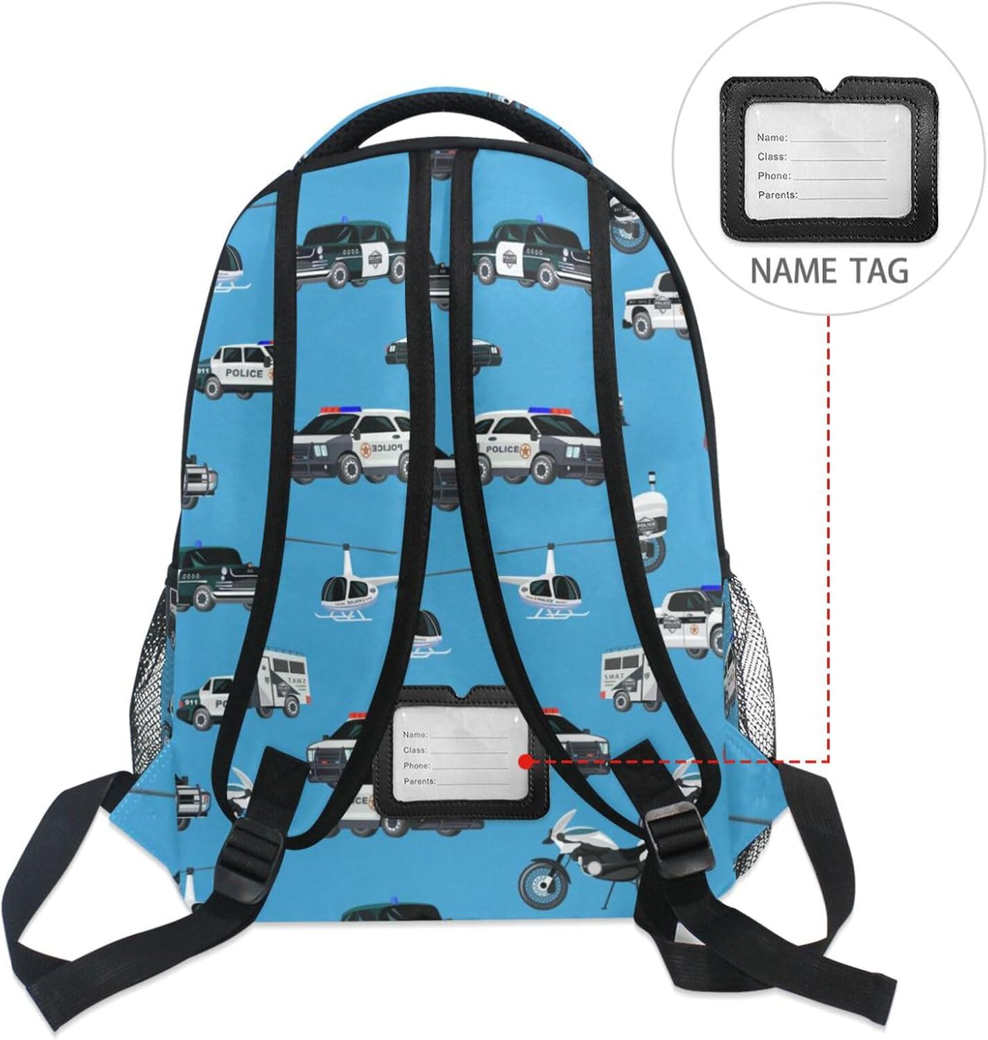 Travel Laptop Backpack Daypack College School Computer Bag Bookbag for Kids, Fits 3 to 6 years old