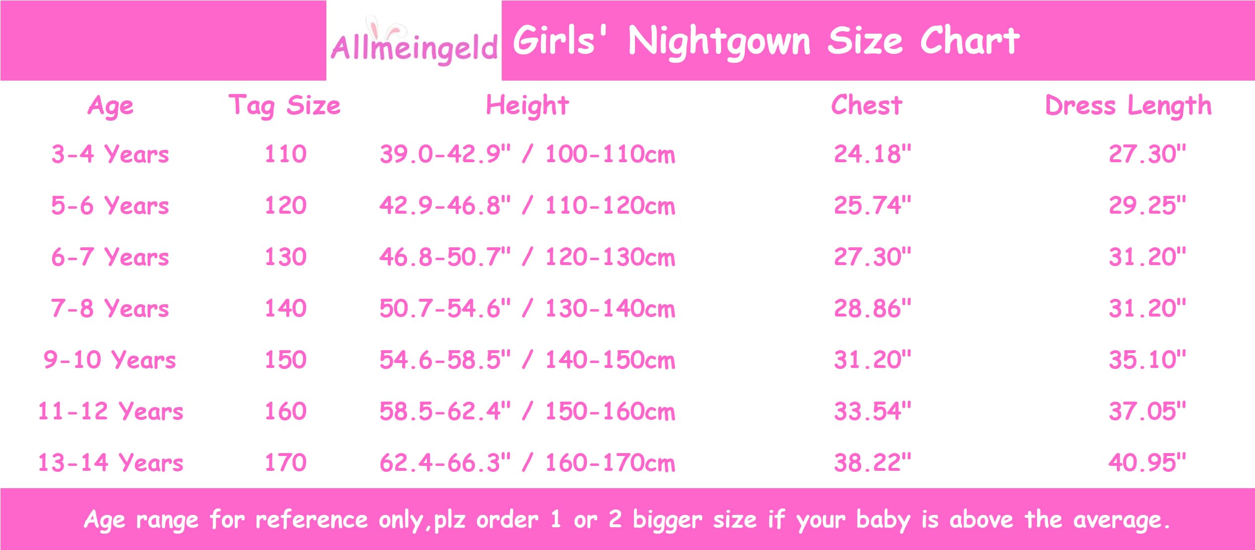 Girls' Princess Nighties Lace Nightgowns 100% Cotton Sleepwear for 3-10 Years