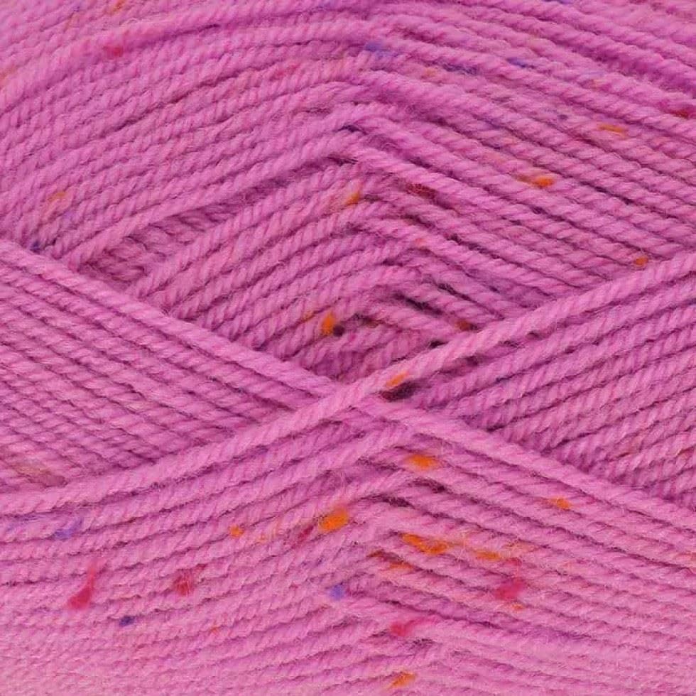 King Cole Big Value Tweed DK Yarn - 3659 Lollipop - Value Pack 12 x 100g Balls - 290 Metres per Ball