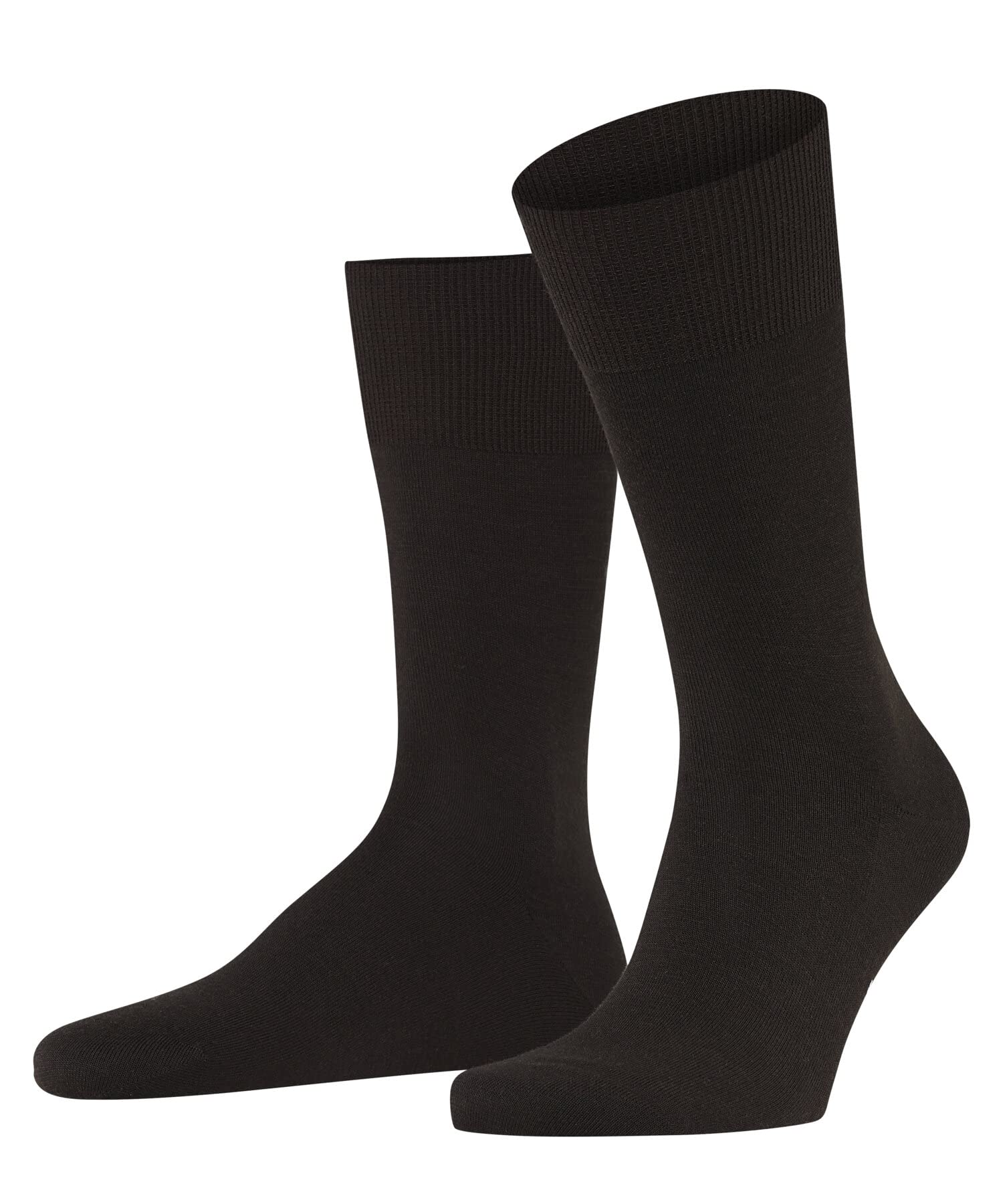 FALKE Men's Airport M So Wool Cotton Plain 1 Pair Socks, Brown 5930, 8.5-9.5