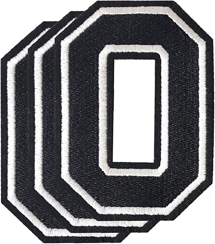 Miniatura 69 de Parches de letras para planchar de 3.1 pulgadas, parche de letras individuales bordadas para ropa, vestido, sombrero, jeans, accesorios