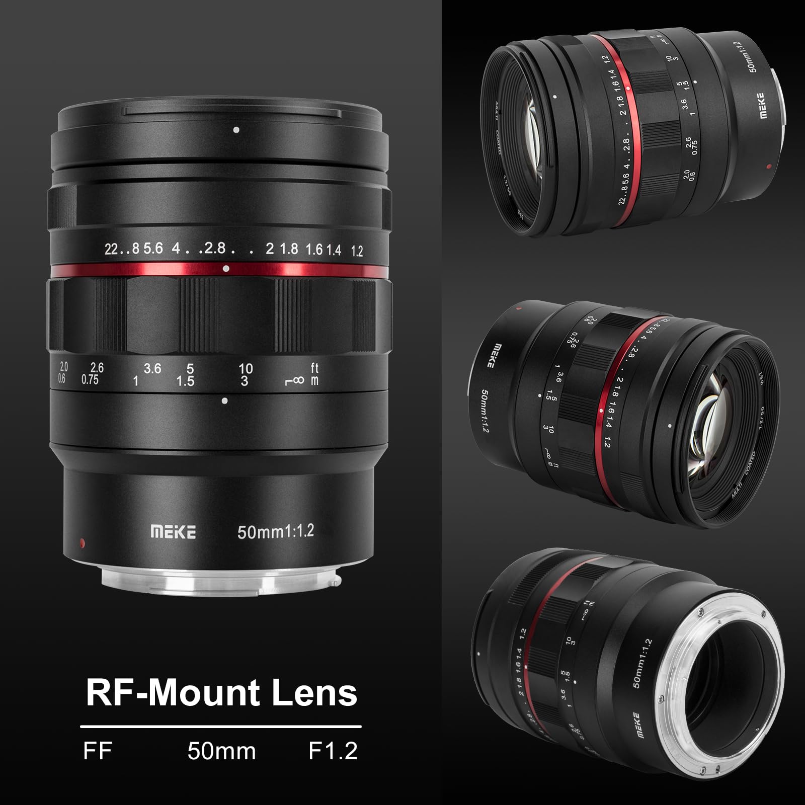【整備品】Canon RM、58mm f1.2、50mm f1.8 Amazon.com : Canon RF50mm F1.8 STM for Canon Full Frame Mirrorless