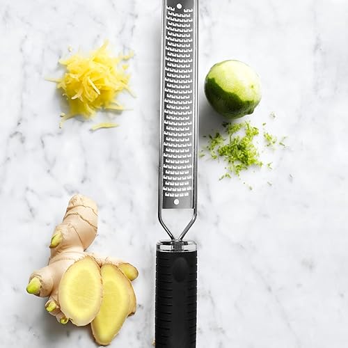 Miniatura 6 de Rallador profesional de queso, de acero inoxidable, de mano, limón para cocina, rallador de buen agarre para queso parmesano, chocolate, jengibre,