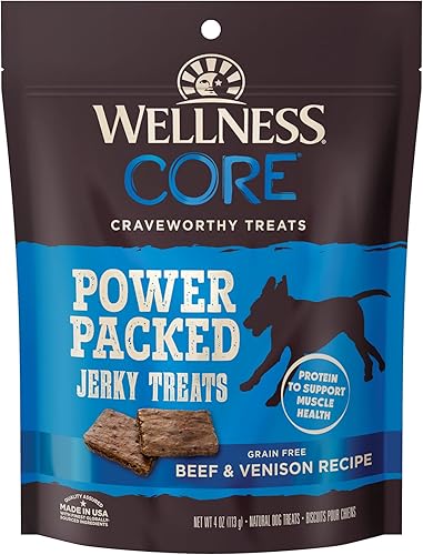 Miniatura 10 de Wellness CORE Healthy Joints - Golosinas crujientes para perros, sin granos, bolsa de 8 onzas