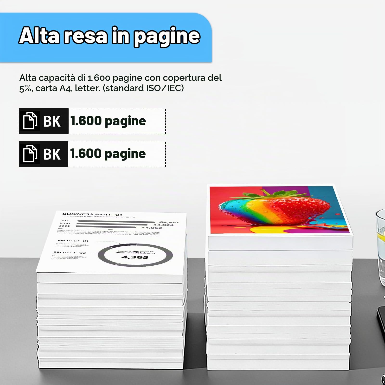TL-A2310H TL-A2319H Cartuccia di Toner (2 Confezione) 1600 Pagine Compatibile per BP2309W BM2309W BM2309AW BP2300W BM2300W BM2300AW Stampanti [Nero*2]